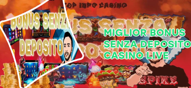 Bonus casino stranieri senza deposito