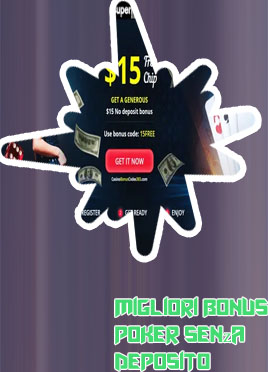 Bonus senza deposito poker online