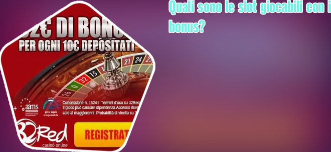 Bonus slot benvenuto