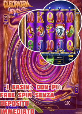 Casino con bonus di benvenuto senza deposito immediato