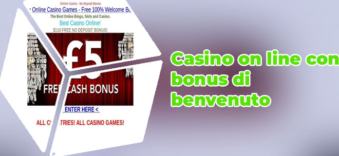 Casino con bonus immediato senza deposito