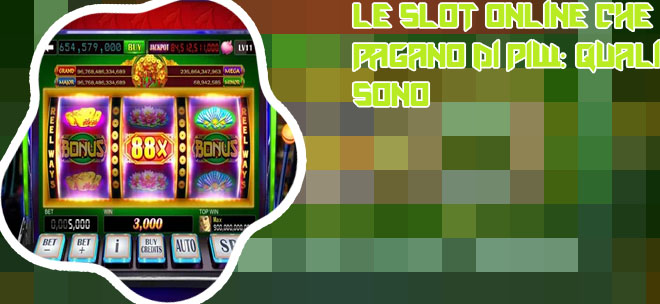Gioco online slot