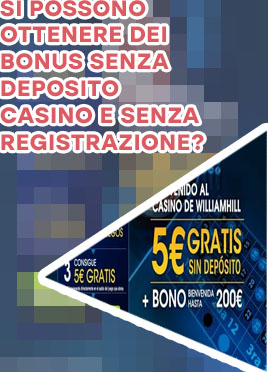 Promozioni casino senza deposito