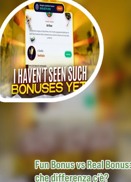 Real bonus senza deposito