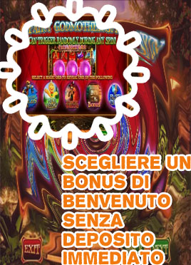 Slot bonus di benvenuto senza deposito