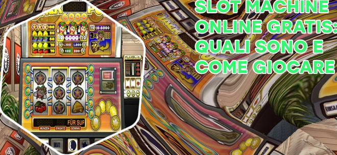 Slot machine gratuite online