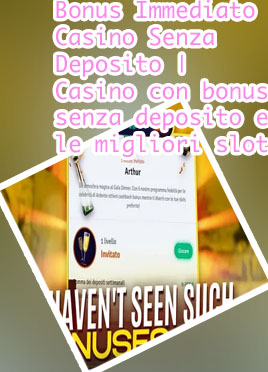 Slot straniere con bonus senza deposito